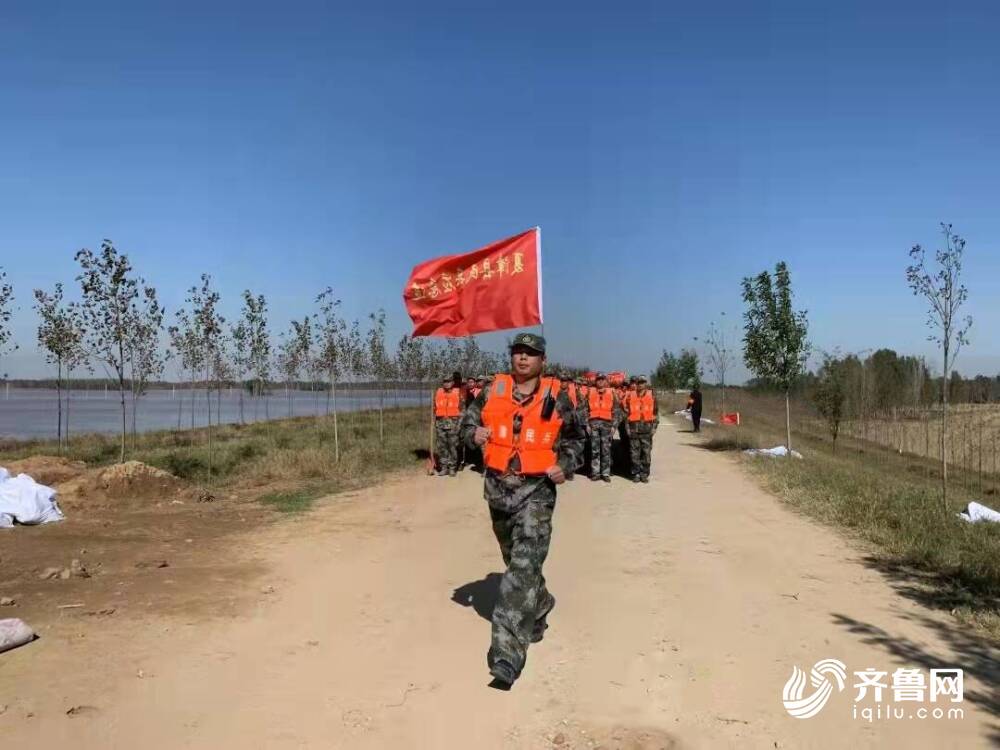 德州夏津举行卫运河行洪抢险应急演练