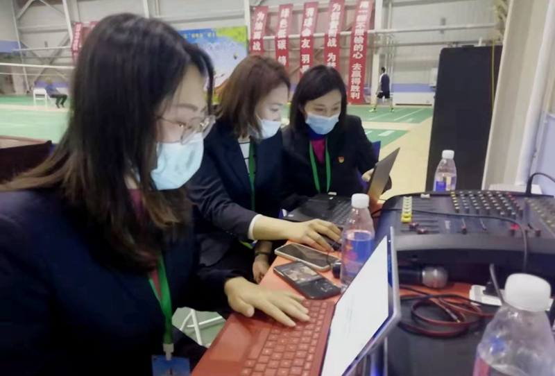 电力公司成功举办大港油田公司第八届“绿电杯”职工羽毛球比赛