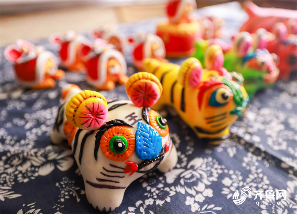 山东荣成虎头花饽饽蒸出致富路