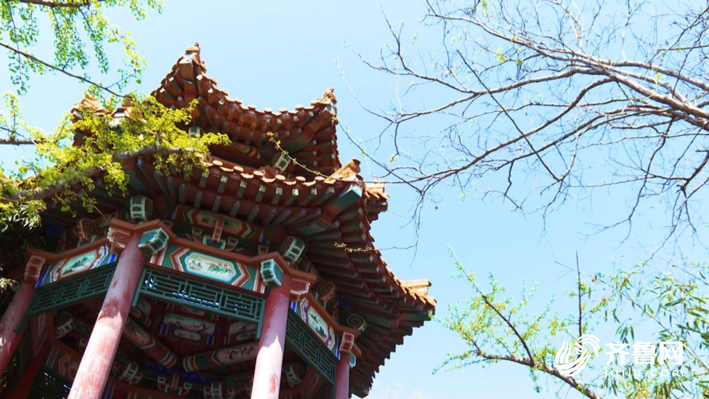 济南高新区马山坡公园在市区拥抱大自然