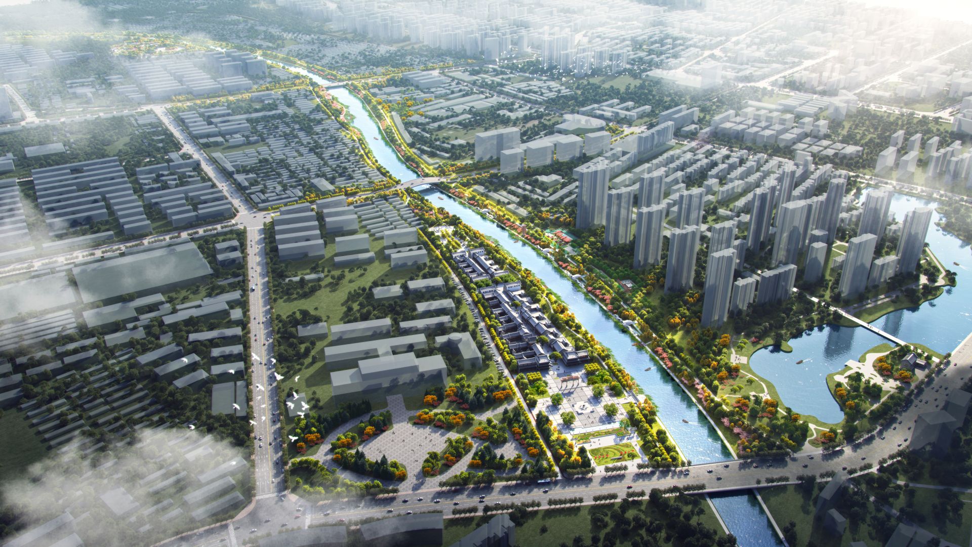 大运河德州段保护利用生态廊道项目加快推进——复兴运河景观 打造文化名片