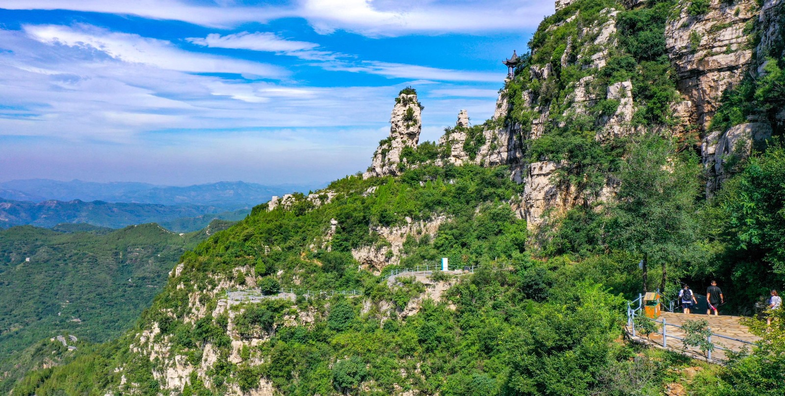 邂逅潭溪蓝惊艳初秋潭溪山风景独好