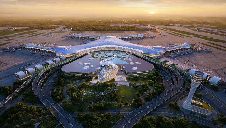 开启现代化空港征程！济南遥墙机场二期改扩建今日建设启动