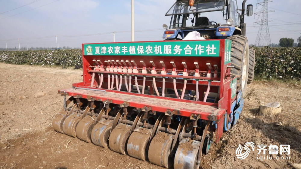 天博官方网夏津县：新式农机设备get！ 引颈助力科技收获(图3)