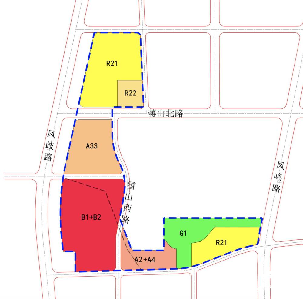 济南雪山片区这一局部用地详细规划出炉将建居民楼学校商业商务设施等