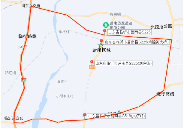 请绕行！自2月10日起莒南县S225莒阿线鸡隆河大桥全封闭施工