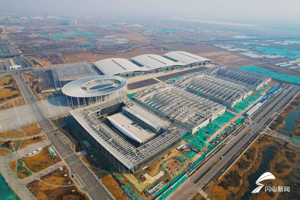 卫星视角下济南新旧动能转换起步区5年变化济南加速迈向黄河时代