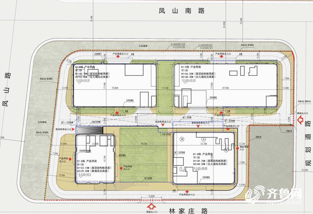 百米U形高楼外观亮相!济南长岭高科创新产业园重要规划公示_济南民生_济南_齐鲁网