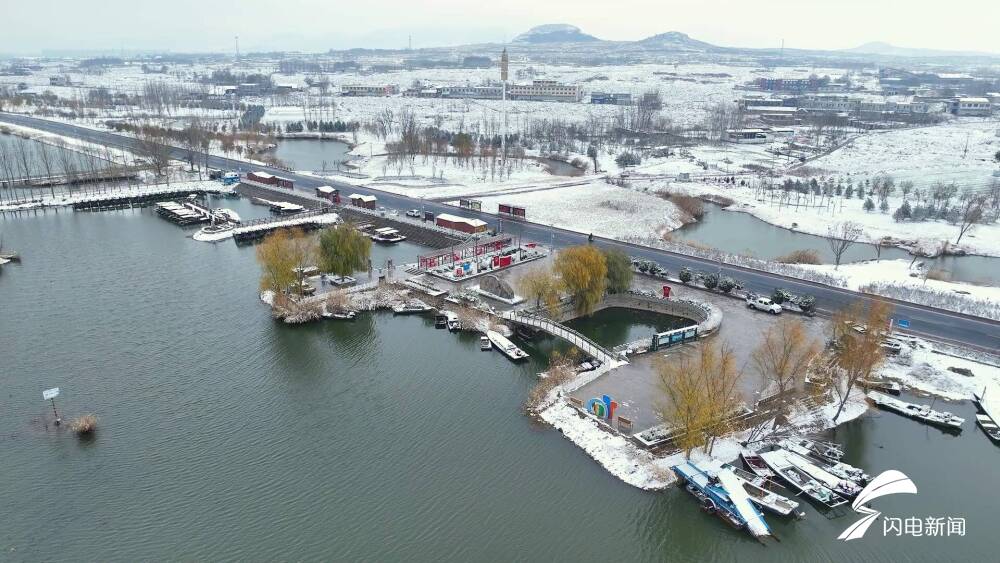 诗画山东雪后漫游东平湖领略北国风光之美
