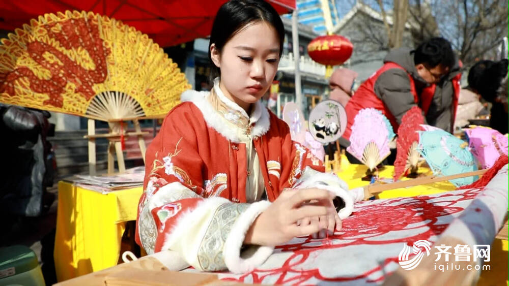 到山东过大年泰安民俗文化大集里寻年味