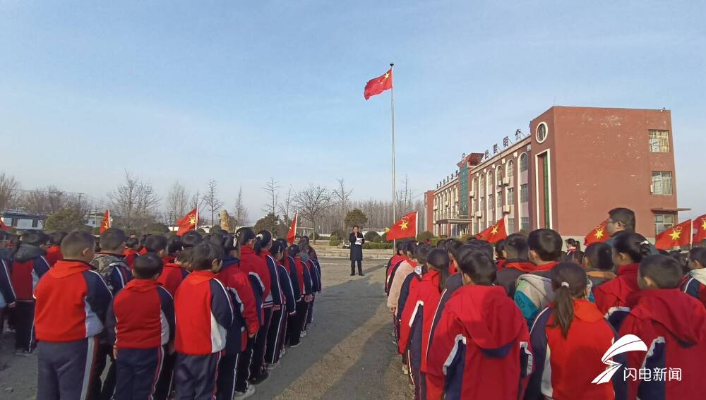 泰安市宁阳县鹤山镇播种希望欣欣向龙