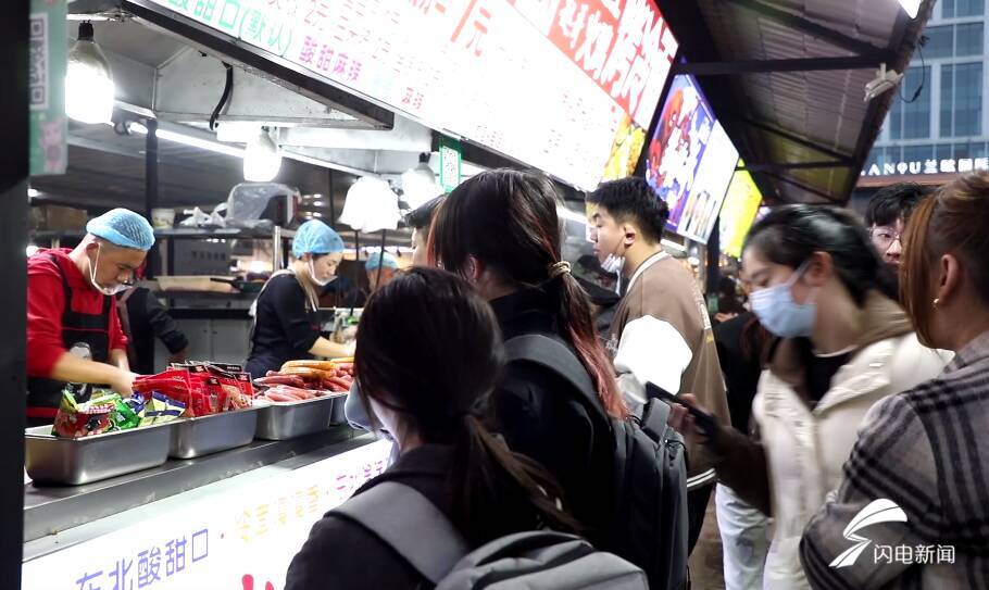 日照大学城夜市全新升级给市民游客带来全新体验