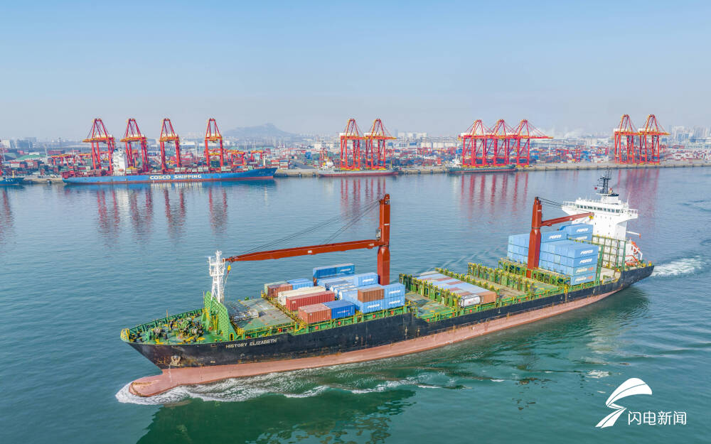 稳链保畅山东港口日照港实现首季开门红货物吞吐量同比增长67