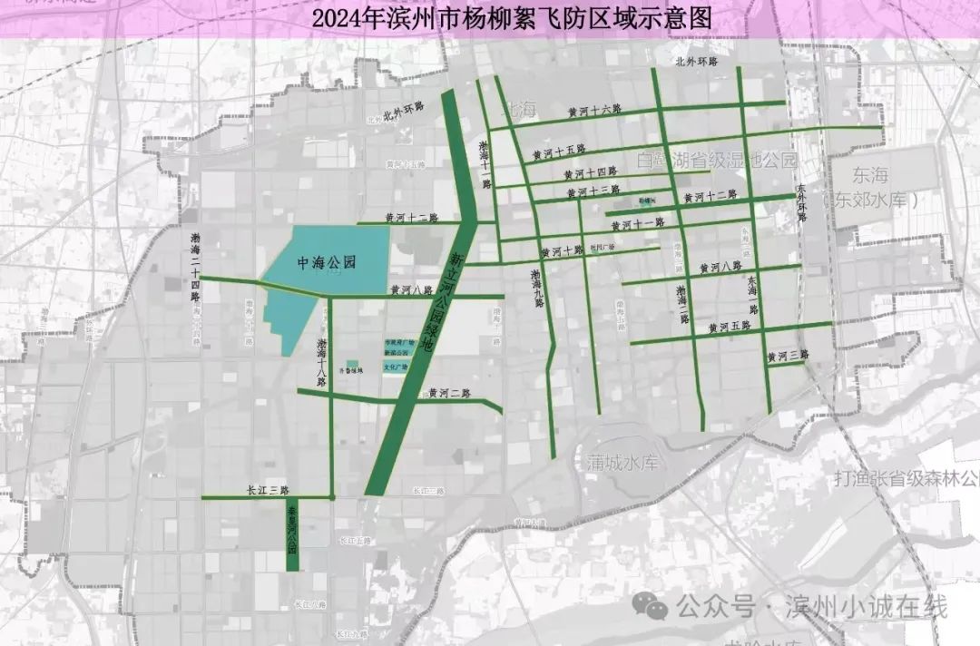 关于在滨州市建成区实施无人机喷洒园林抑制剂治理杨柳絮的通告
