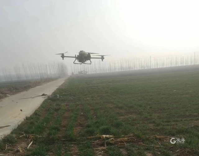 Unmanned aerial vehicles take flight in Shandong province