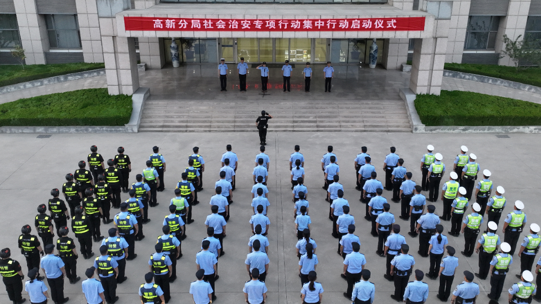 警燈閃爍皆是平安！濱州高新公安開展社會治安專項集中行動