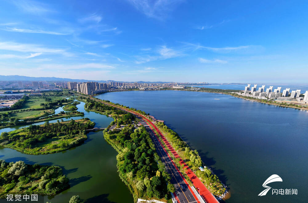 桑沟湾湿地公园图片