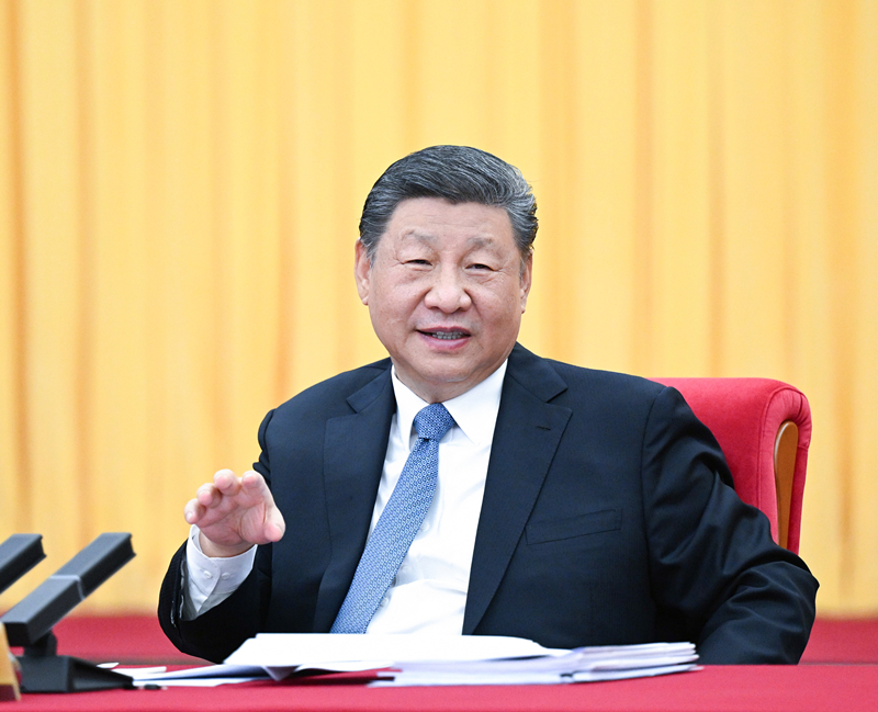 2025年3月6日，習近平總書記看望參加全國政協(xié)十四屆三次會議的民盟、民進、教育界委員，并參加聯(lián)組會。