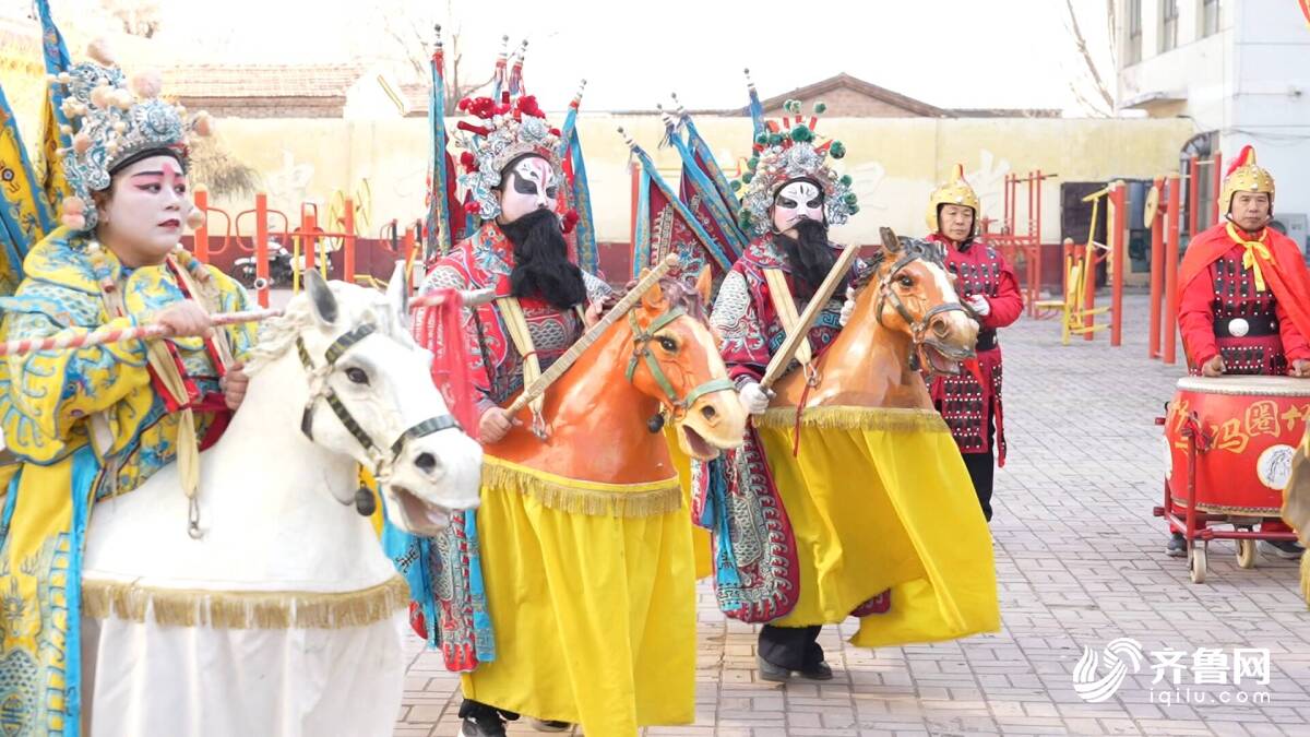 临清：运河岸边“马”蹄疾百年竹马“候”春来(图1)