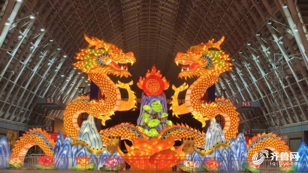 鬼灯　万年青　海龍獅子 持续至正月十八！青岛西海岸马年灯会，一城灯火迎春来！_青岛民生_青岛