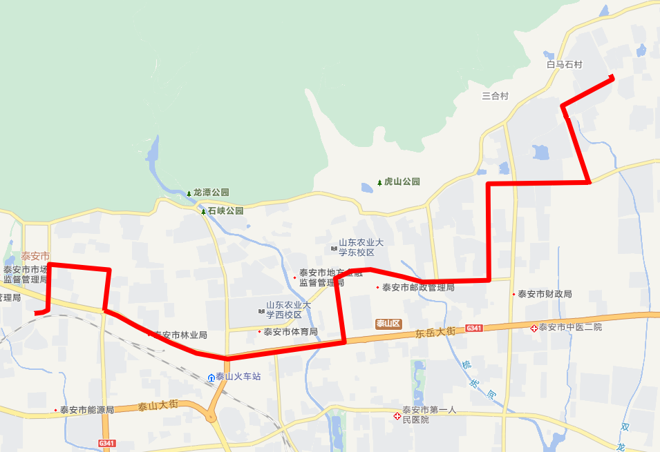 8月12日起 泰安36路、游3路公交线路优化调整