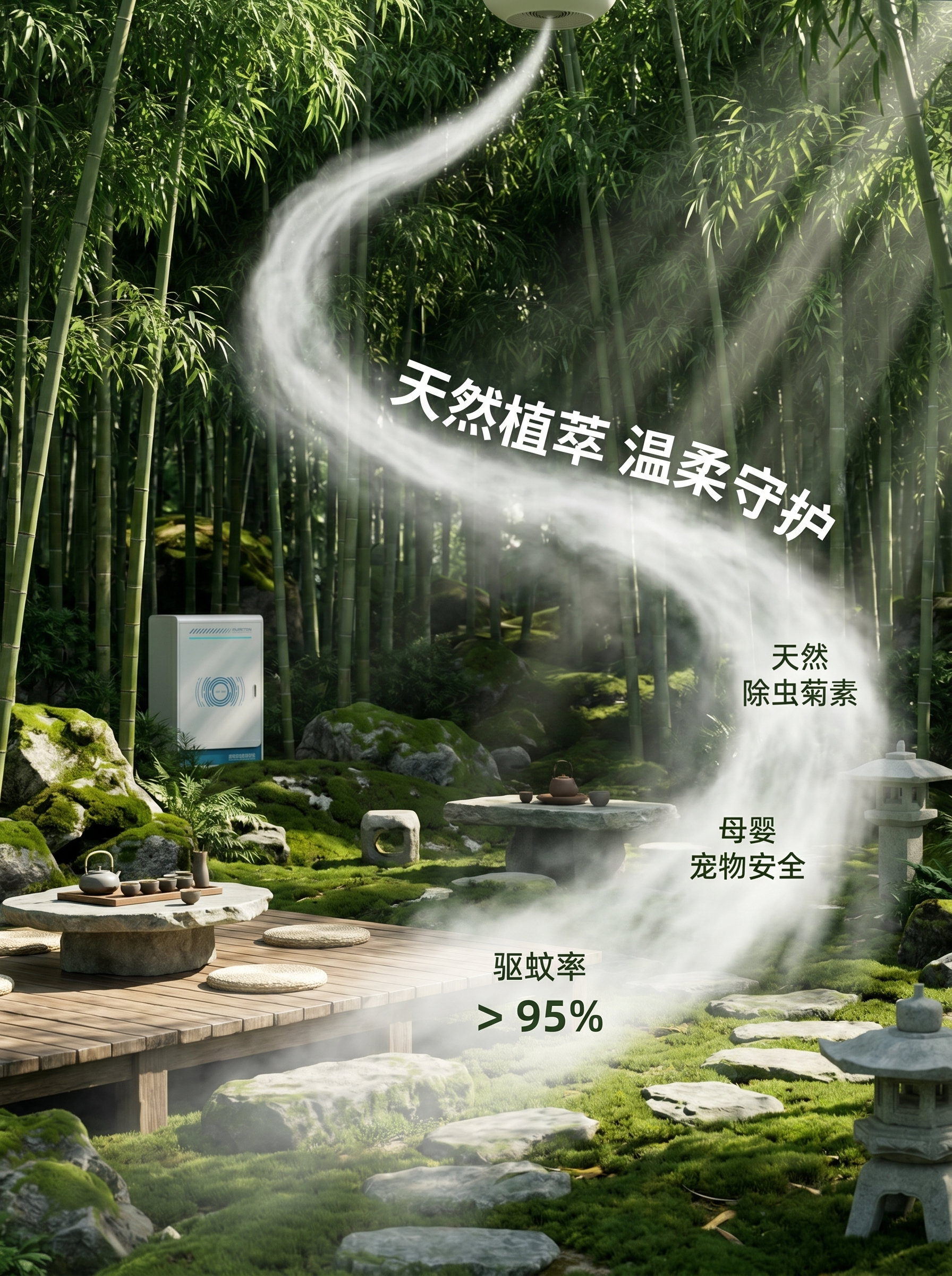 以双品牌硬实力深耕细分赛道美彦筑牢国内高端雾森驱蚊工程壁垒(图2)