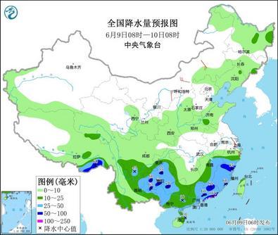 贵州广西等地有较强降雨 河南山东等地有间歇性高温天气