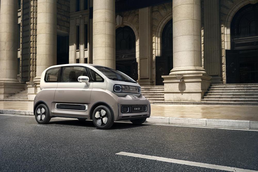 新款宝骏kiwiev官图定位纯电微型车配备辅助驾驶