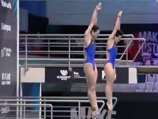 第12金！昌雅妮陳藝文女雙三米板摘金