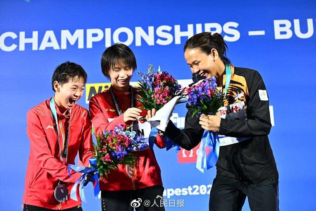強大又可愛！中國跳水隊13金領獎圖來了