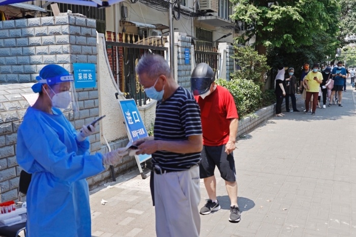 安徽省本土感染者零新增 蘭州市疫情處于上升期