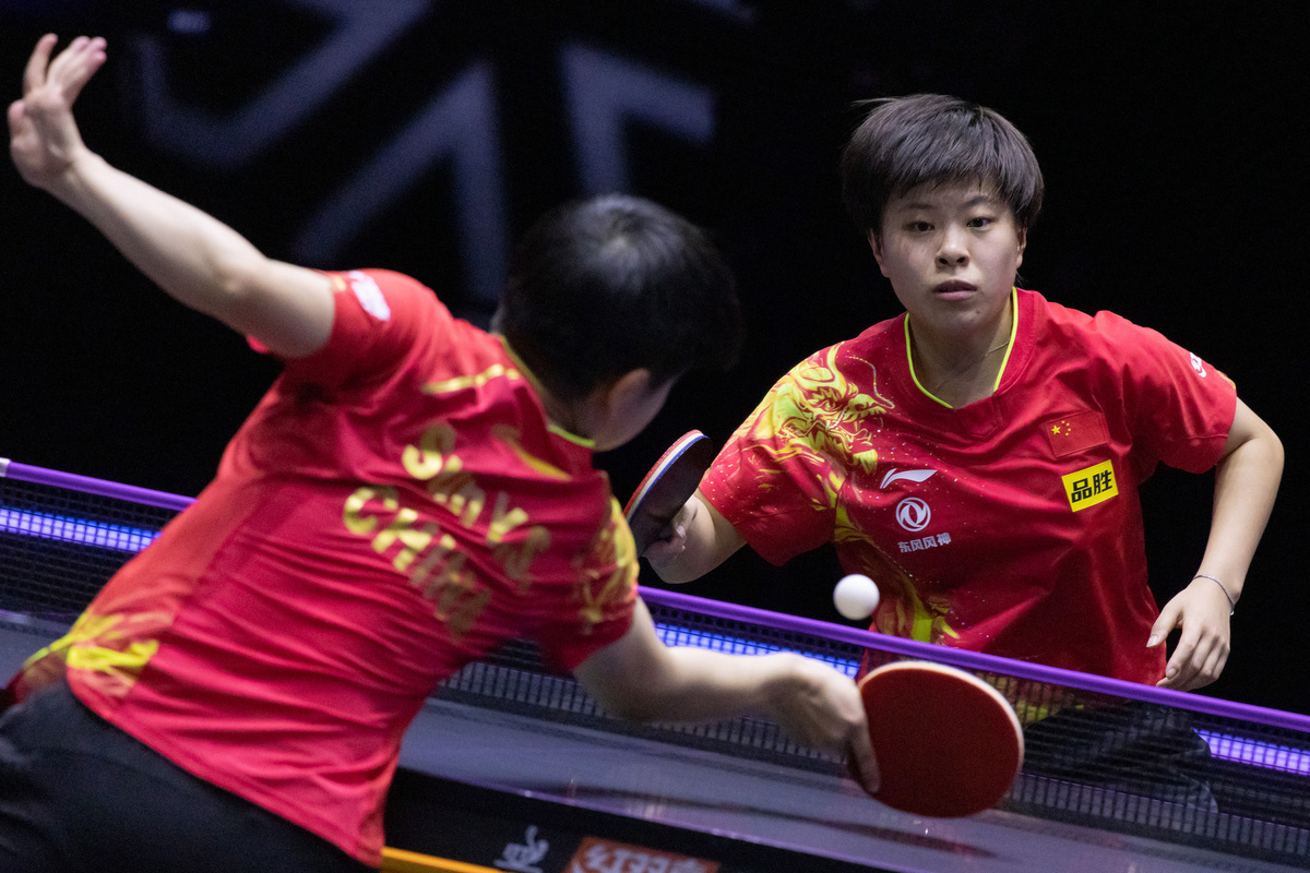 China dominates women's singles at WTT Champions