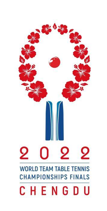成都世乒赛团体赛会徽发布：繁花勾勒球拍 双塔为手柄原型