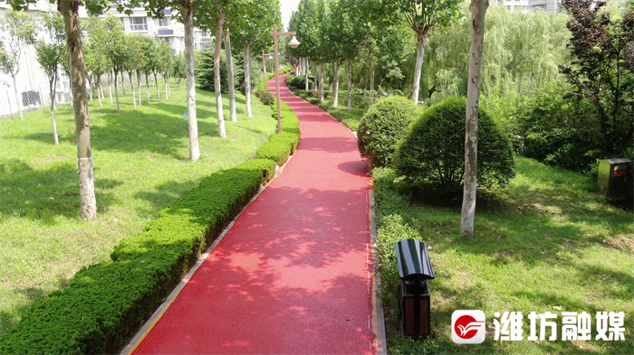 快来打卡白沙河畔健身步道上新