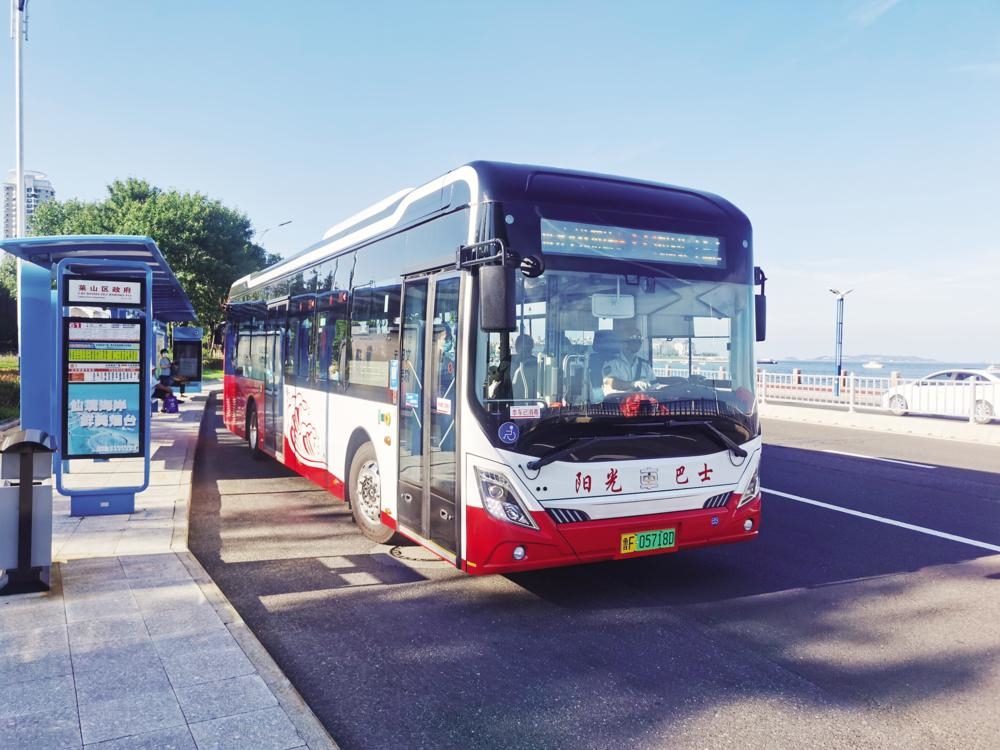 烟台319台新能源公交车全部上岗提前四个月完成全年目标