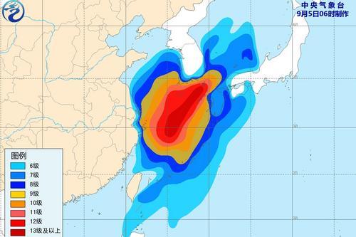 台风黄色预警：台风“轩岚诺”将转向东北方向移动