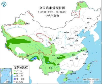 西南地区多降水天气 冷空气影响黄淮江淮等地