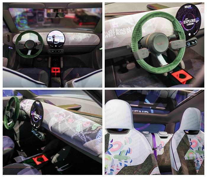 MINI品牌首款纯电跨界概念车现身上海
