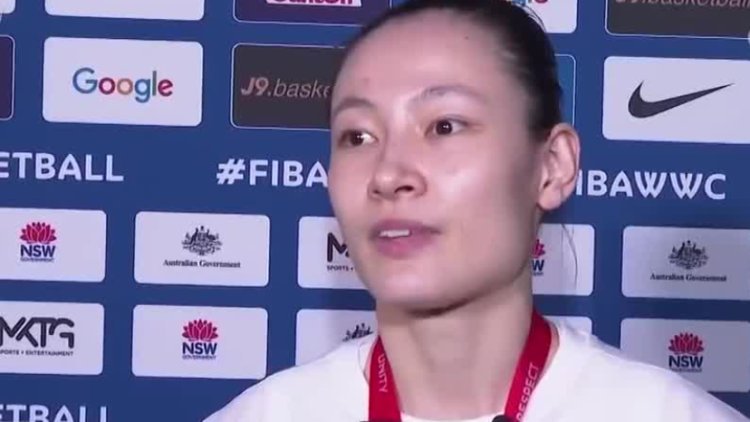 中国女篮队长杨力维：感谢全国球迷支持
