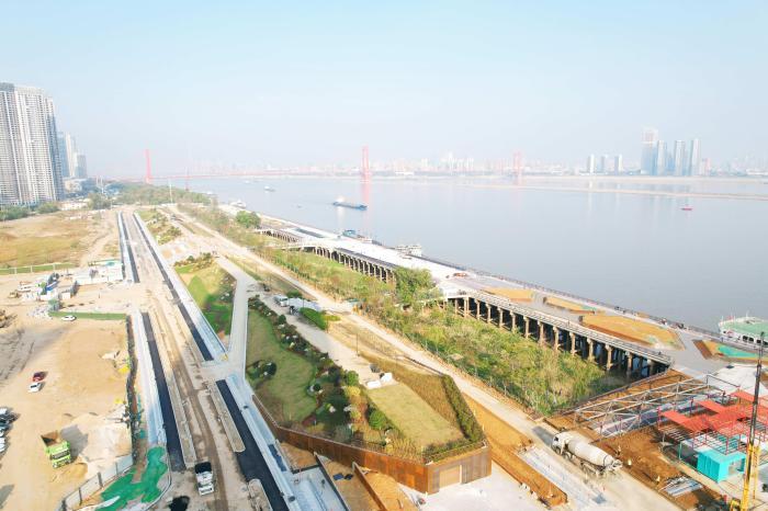 武汉百里长江生态廊道新开工3个重点示范项目