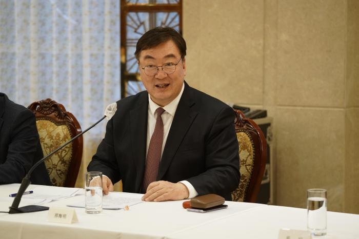 中国驻韩国大使馆举办旅韩侨界新春座谈会