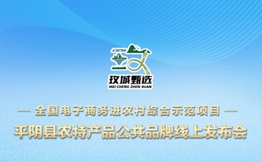 平阴县农特产品公共品牌线上发布会将于2月8日举行