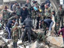 叙利亚灾区民众控诉：惩罚人民的西方制裁必须取消