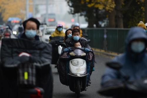 京津冀及周边区域出现中度及以上污染过程