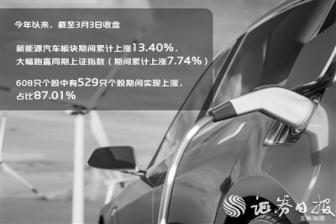 政策賦能新能源汽車發展 如何掘金產業鏈投資機會？