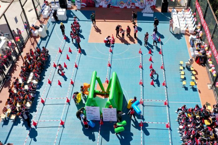 中国红基会等举办本年度首场“红气球校园挑战赛”