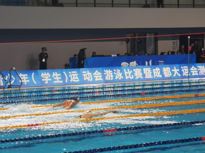 （成都大运纪事）成都大运会游泳测试赛在蓉开赛
