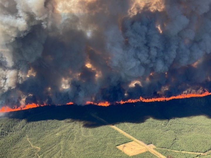 加拿大仍有逾200处野火处于失控状态