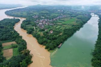 珠江流域24條河流發生超警洪水