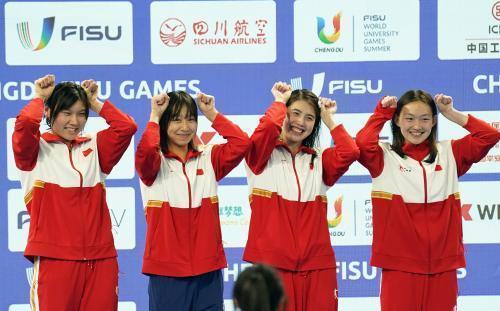 （成都大運會）隱藏在大運泳池里的“學霸”：知識與肌肉一樣迷人